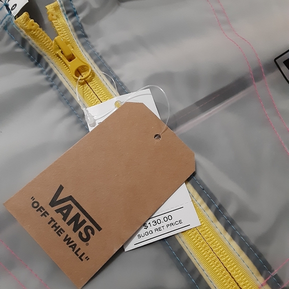 Vans Womens Raincoat Parka Jacket Hooded - Picture 11 of 11